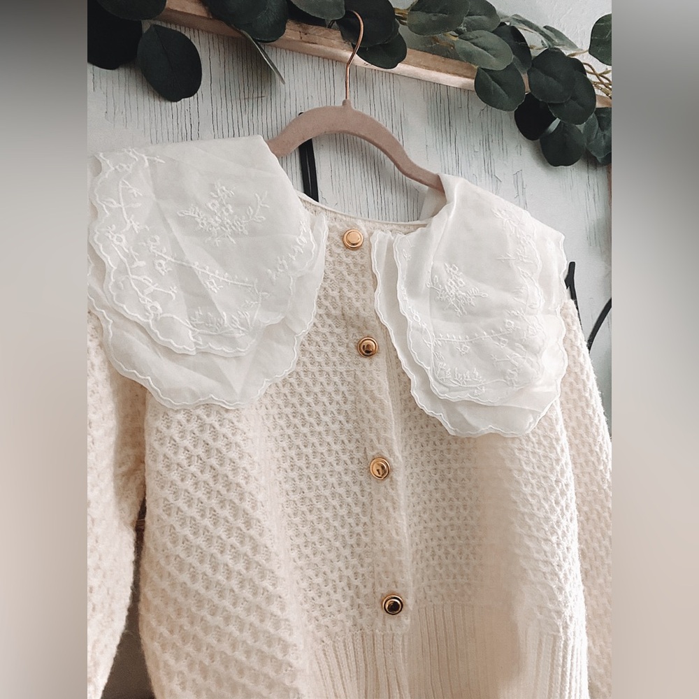 Collared sweater